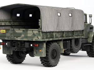 KrAZ 5233 VE 2010 3D Model