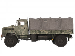 KrAZ 5233 VE 2010 Model 3D