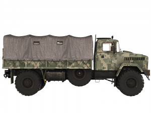 KrAZ 5233 VE 2010 Model 3D