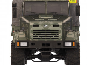 KrAZ 5233 VE 2010 Model 3D