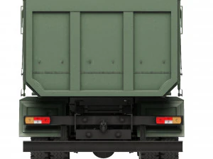 KrAZ 6230C4 tipper 2010 3D Model