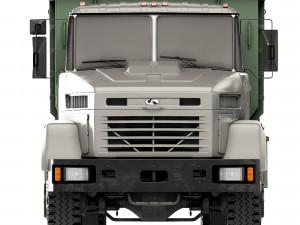 KrAZ 6230C4 tipper 2010 3D 模型