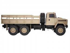 KrAZ 6322 flatbed body 1999 3D Model