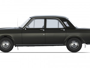 GAZ-24 Volga 1968 3D Model