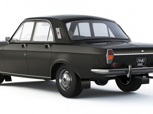 GAZ-24 Volga 1968 3D Model