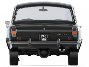 GAZ-24 Volga 1968 3D Model