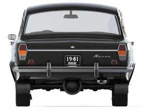 GAZ-24 Volga 1968 3D Model