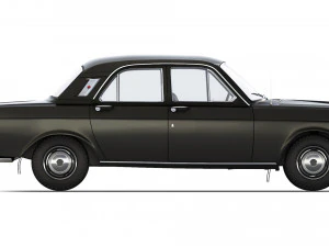 GAZ-24 Volga 1968 3D Model
