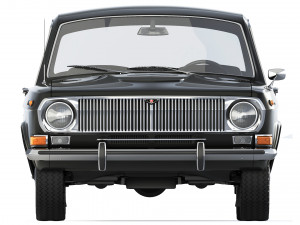 GAZ-24 Volga 1968 3D Model