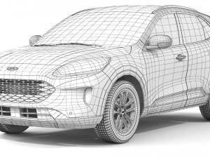 Fard Kuga 2020 3D Model