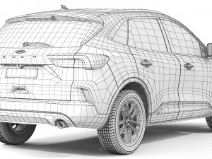 Fard Kuga 2020 3D Model