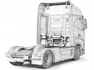 Iveco S-Way 2020 3D Model