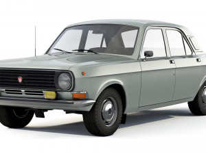 GAZ-2410 Volga 1985 3D Модель