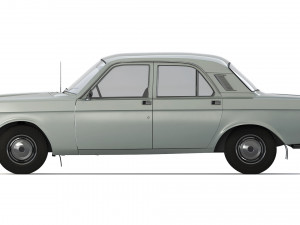 GAZ-2410 Volga 1985 Modèle 3D