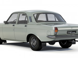 GAZ-2410 Volga 1985 Modèle 3D