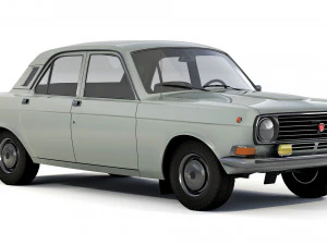 GAZ-2410 Volga 1985 3D Model