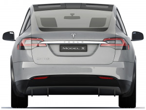Tesla Model X 2017 Modelo 3D