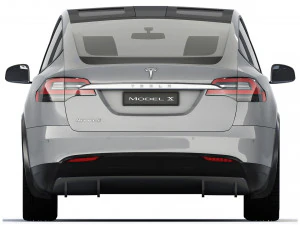 Tesla Model X 2017 3D Model
