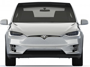 Tesla Model X 2017 Modelo 3D