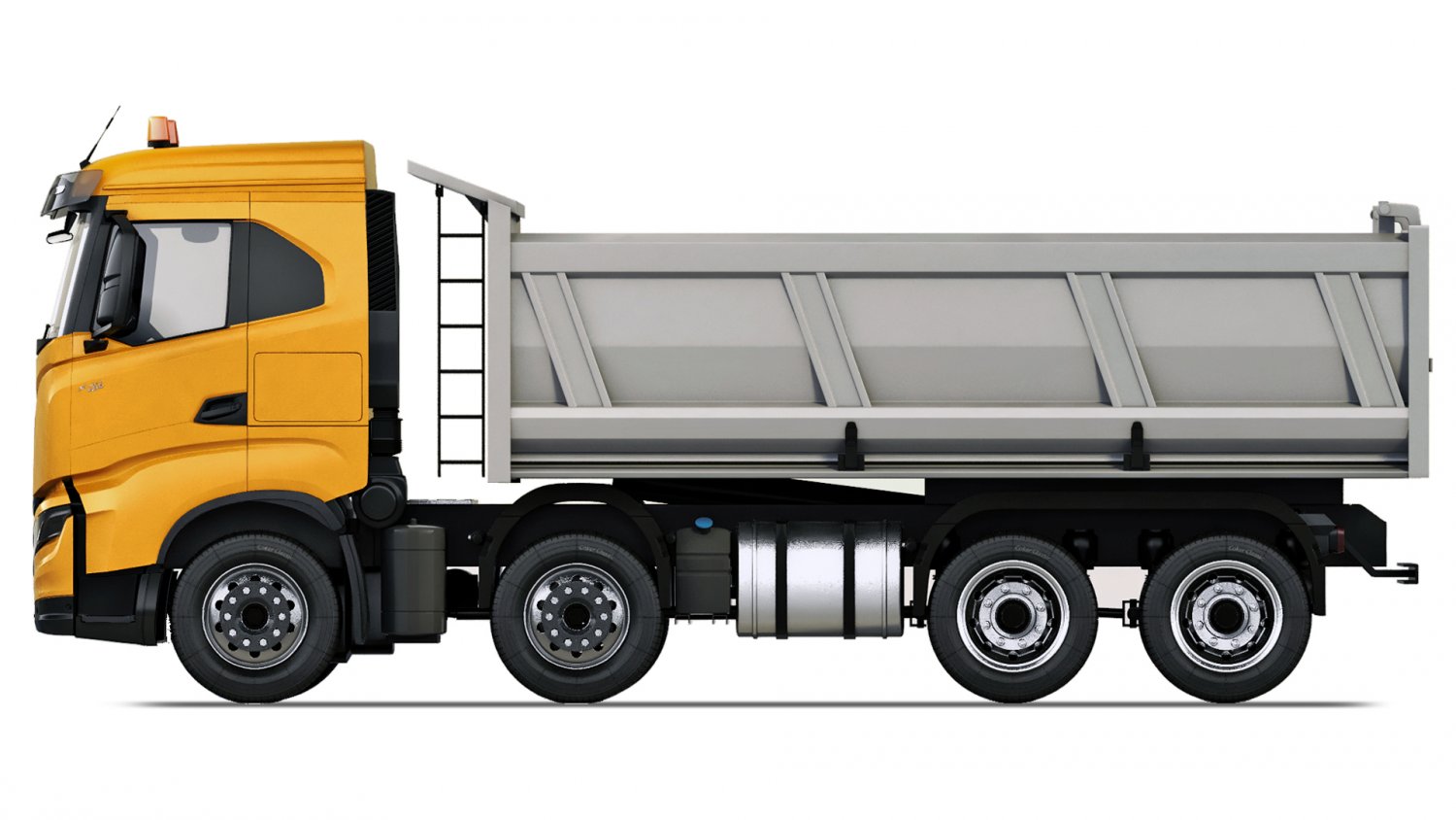 Volvo FMX 500 8x4 Billencs Dump Truck 3D Model in Truck 3DExport