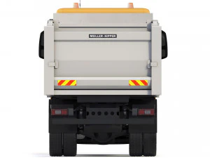 Iveco X-Way tipper 480 8x4 2021 3D Model