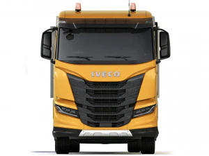 Iveco X-Way tipper 480 8x4 2021 3D Model