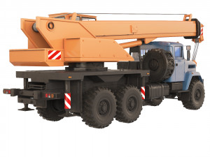 KrAZ 63221 KTA-25 2007 Modelo 3D