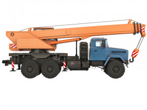 KrAZ 63221 KTA-25 2007 Modelo 3D