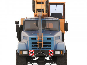 KrAZ 63221 KTA-25 2007 3D Model