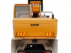 KrAZ 63221 UDS-114 2018 3D Модель