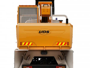 KrAZ 63221 UDS-114 2018 3D Model