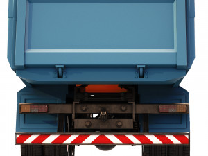 KrAZ 65055 dump truck 2004 3Dモデル