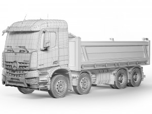 Mercedes-Benz Arocs 3245 tipper 2021 Modello 3D