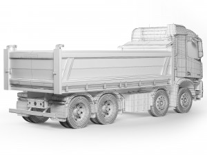 Mercedes-Benz Arocs 3245 tipper 2021 Modello 3D