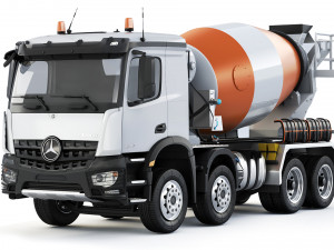 Mercedes-Benz Arocs 3540 Concrete Mixer 2022 Modelo 3D