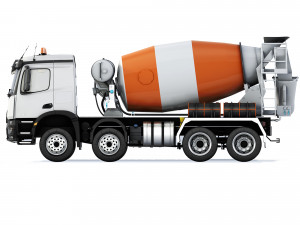 Mercedes-Benz Arocs 3540 Concrete Mixer 2022 3D 모델