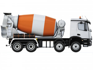 Mercedes-Benz Arocs 3540 Concrete Mixer 2022 3D 모델
