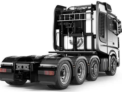 Mercedes-Benz Arocs 4163 8x4 2020 Modelo 3D