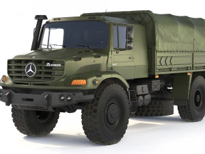 Mercedes-Benz Zetros 1833 branda g&ouml;vdesi 2008 3D Model