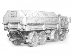 タトラ 815-7 8X8 2020 3Dモデル