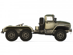 Ural 4420 1978 3D 모델