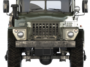 Ural 4420 1978 3D 모델