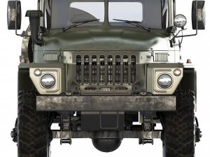 Ural 4420 1978 3D Model