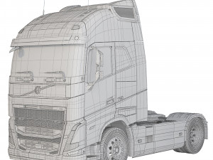 Volvo FH16 42 2020 3D Model