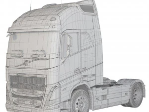 Volvo FH16 42 2020 3D Model