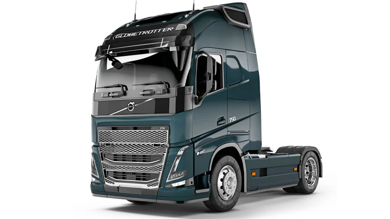 Volvo FH16 42 2020 3D Model .c4d .max .obj .3ds .fbx .stl .blend 