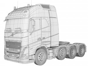 Volvo FH16 84 2022 Modèle 3D