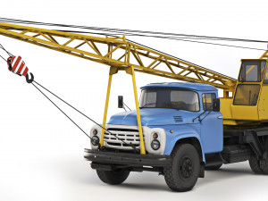 ZiL 130 KS-2561 1987 Modelo 3D