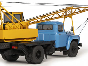 ZiL 130 KS-2561 1987 3D Model