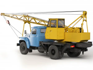 ZiL 130 KS-2561 1987 3D Model